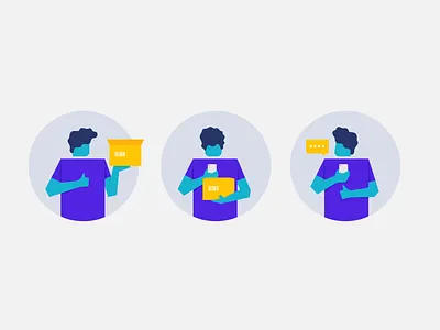 Illustration for Authenty app app branding clean design flat illustration simple ui ux vector