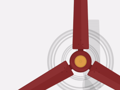Fan motiongraphics vector