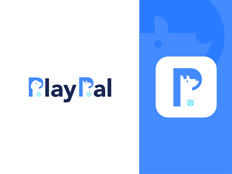 PlayPal app application flat gif icon ios iphone logo vector