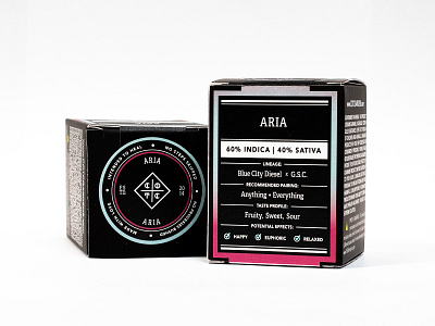 COTC™ Packaging: Aria Gram better than good box box art box design california cannabis cannabis packaging cbd cotc cream of the crop design gram marijuana packaging packagingdesign product photography typography weed