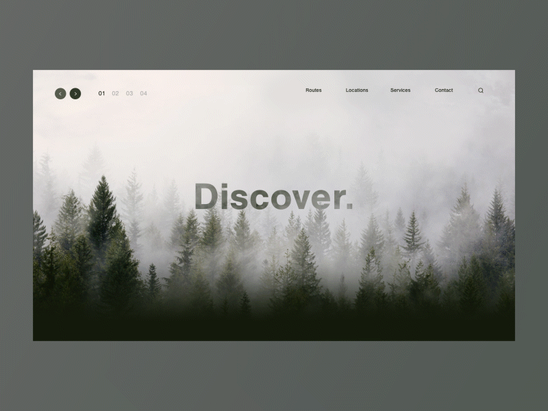 Discover animate art dailyui design discover gif interaction interface ui uidesign ux web design website