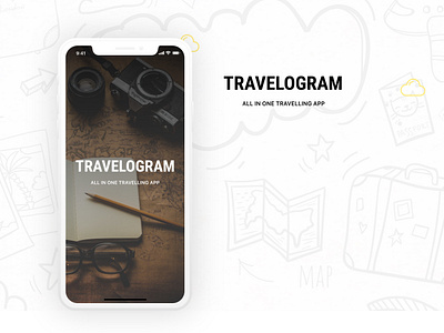 Ios Presentation splashpage travel app