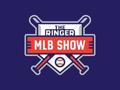 The Ringer MLB Show badge baseball logo mlb