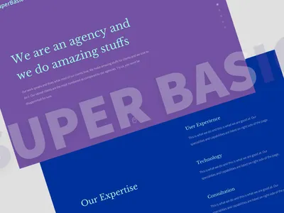 Upcoming Project animation app art direction blue branding design flat identity minimal purple responsive responsive design responsive layout typography ui ux web website wireframe wireframe design