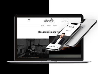 Hairullin - Videographer form Kazan adaptive business design ui ux website