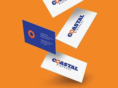 Coastal Disposal branding logo design