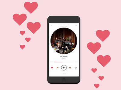 Daily UI :: 009 Music Player app dailyui dailyui009 design musicplayer ui uidesign