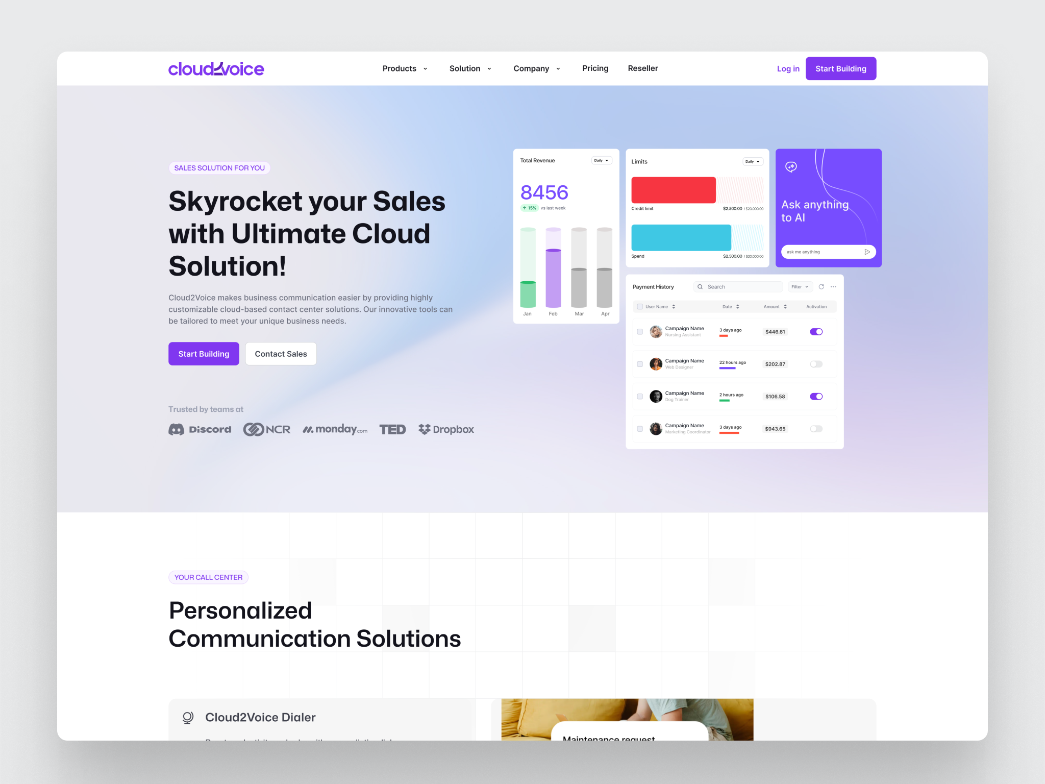 SaaS landing Page UI Design app apps design designinspiration interaction interface landingpagedesign minimalui productdesign saas saasdesign saasstartup startupgrowth ui uidesigner uiforsaas userexperience ux uxdesign webdesign