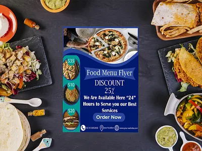 Food Menu Flyer Design designs flyer design flyers food menu flyer design