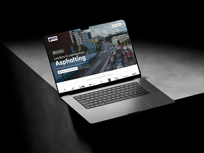 Roadsafe Asphalt - Paving the Digital Path! asphaltingservices branding landingpage moderndesign responsivedesign roadconstruction ui ux