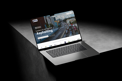 Roadsafe Asphalt - Paving the Digital Path! asphaltingservices branding landingpage moderndesign responsivedesign roadconstruction ui ux