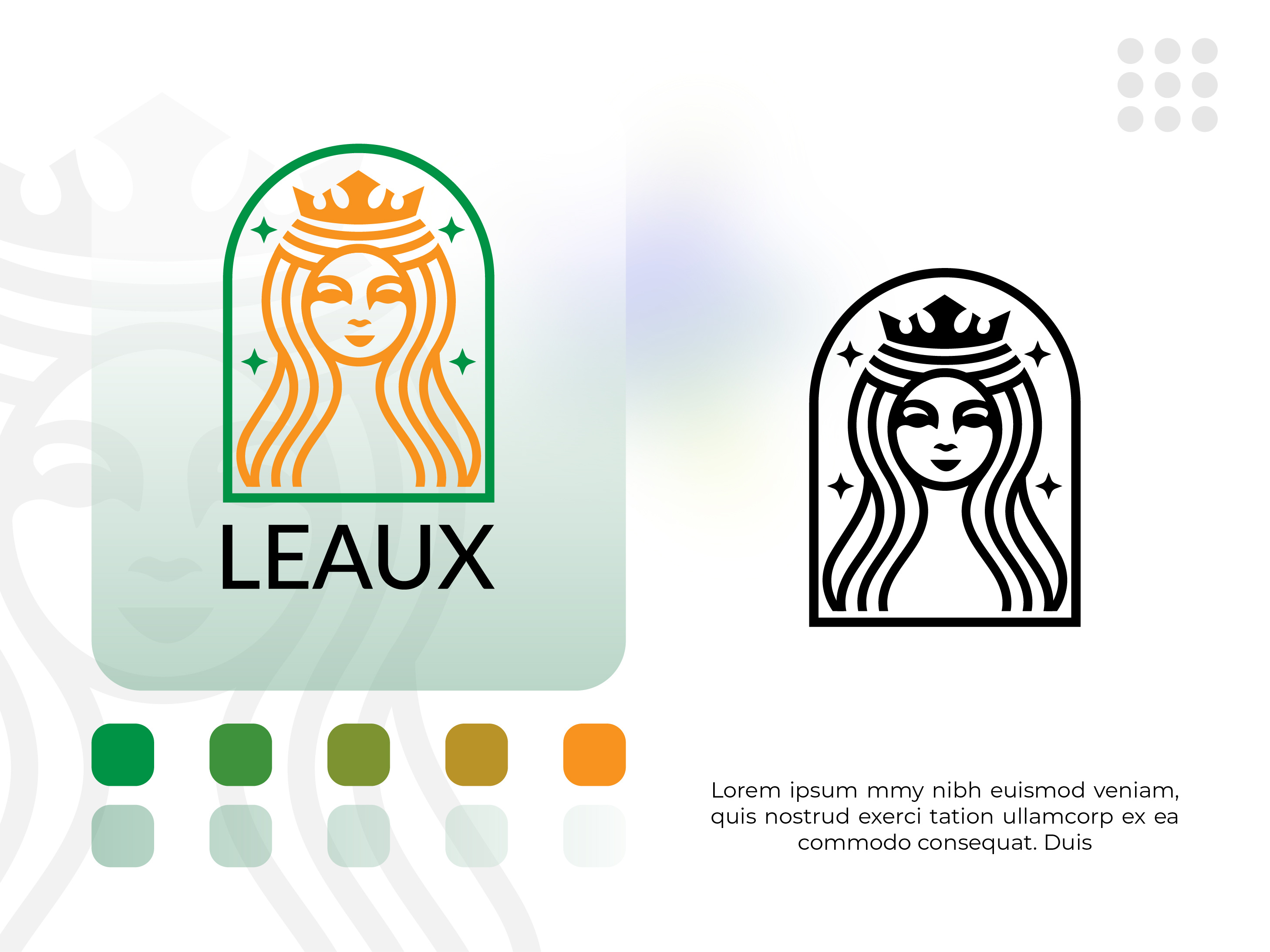 Example of L UX Ury Logo