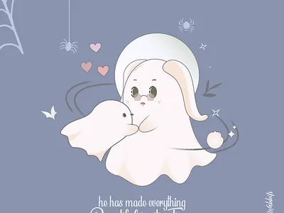 Witty Wabbits - A Daily Digital Tale branding design graphic design illustration logo typography vector