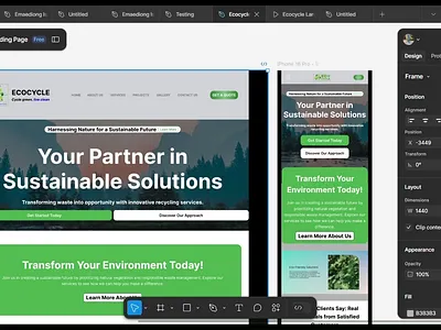 Responsive Landing Page design landing landing page mobile landing page page product design ui ux webpage website