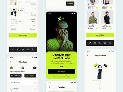 Zoyoung - Ecommerce Mobile Shopping modernaesthetic ui