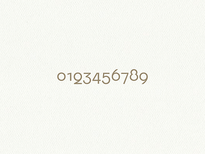 Figures set font type typography