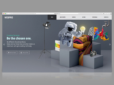 Slideshow Creative digital design graphic design ui design