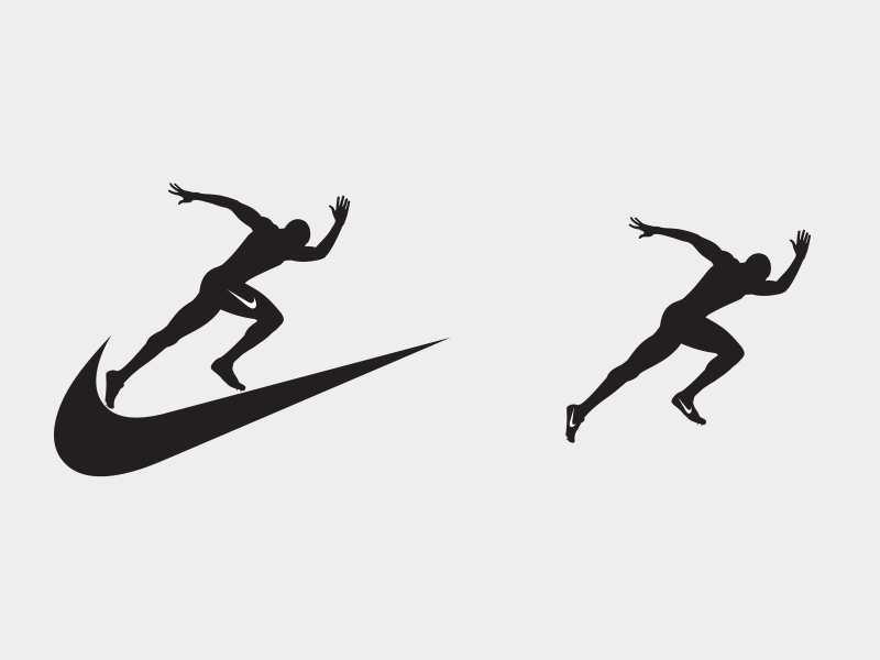 nike track and field logo