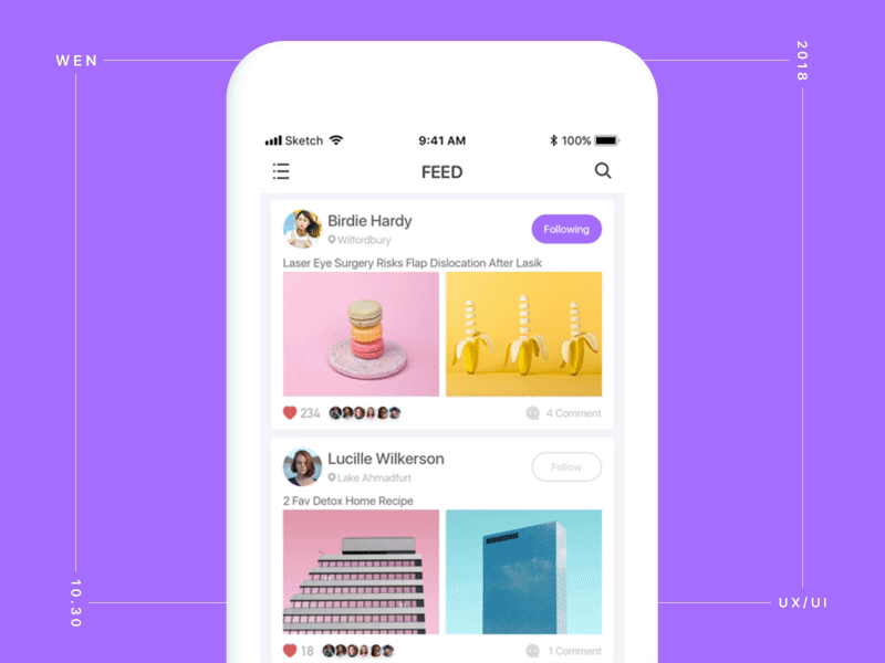Component Interaction animation ui ux