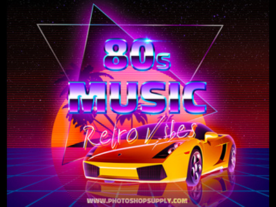 80s PSD Freebie 80s 80s style free psd free psd mockup freebie freebie psd photoshop