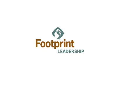 Footprint Leadership Logo branding design logo logos vector