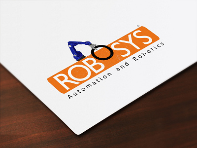 Robosys Logo branding illustration logo vector