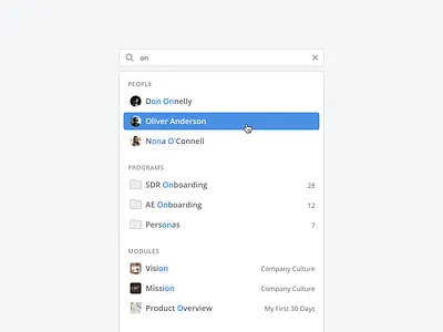 🔍 Search Query autocomplete clean component dashboard design dropdown highlight instant search product query results search simple typehead typo tolerance ui ux