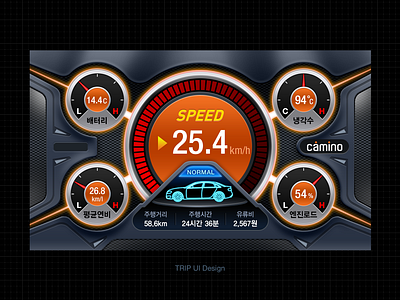 TRIP UI Design car motor trip ui ui ux design ui design ux