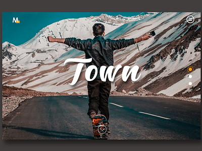 Town Project design inspiration interaction design minimal responsive design ui ux web