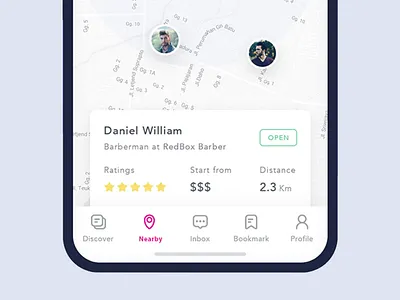 Find nearby businesses - app aman orazgeldiyev amanilyasovich app find finder nearby orazgeldiyev ui ux
