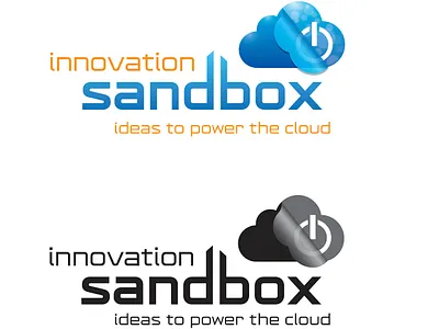 Sandbox Cloud branding design icon illustration logo vector