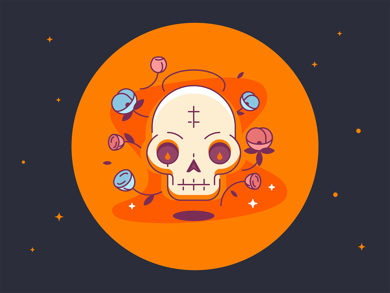 Example of Skull Icon