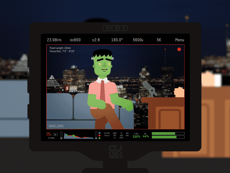 Franky explains himself ! Happy Halloween animation smashdown animationsmashdown boxcam clashfilms frankenstein happyhalloween interview joysticksnsliders montreal motionmarkus redcamera talkshow