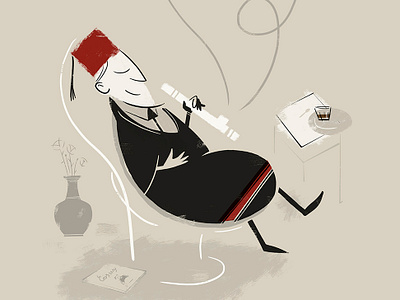 Idleness illustration