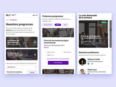 Home Programs bogota clean colombia dailyinspiration design interface design redesing site typography ui ui design uidesign ux web website