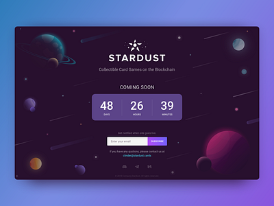 In construction page block chain coming soon cosmos illustraion in construction planet sketch app space timer ui deisgn ux design webdesig
