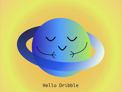 First dribble shot design illustration ui