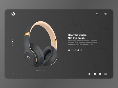 Beats By Dr. Dre app bitcoin branding design flat identity interface lettering logo minimal type typography ui ux web website