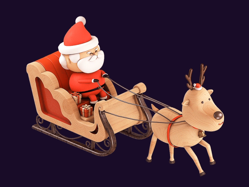 Merry Christmas c4d