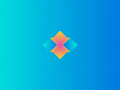 Logo digital 2d gradient gradient color gradient design logo shape shape elements symbol symbol design