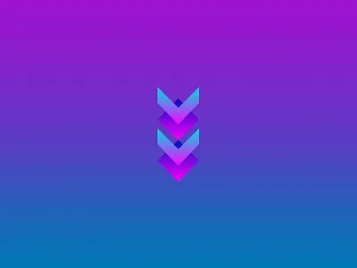 Logo digital 2d gradient gradient color gradient design logo shape symbol symbol design