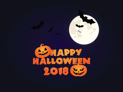 Happy Halloween art autumn background banner bat black calligraphy card cartoon celebration cute decoration design font graphic greeting halloween happy holiday horror