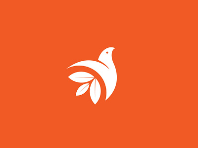 Dove app behance branding clever design design app dove dribbble icon identity illustration leaf logo mark minimal salvinmathew ui vector web website