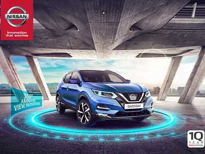 Nissan Qashqai Print Ad art direction automotive creative design graphic design nissan print ads qashqai