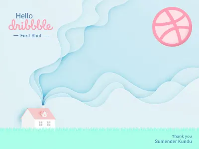 Hello, Dribbblers! design illustration ui ux vector web