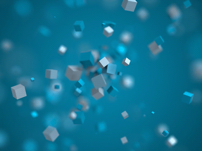 Abstract looped animation 3d abstract animation background blur cube design geometric loop motion design shape wallpaper