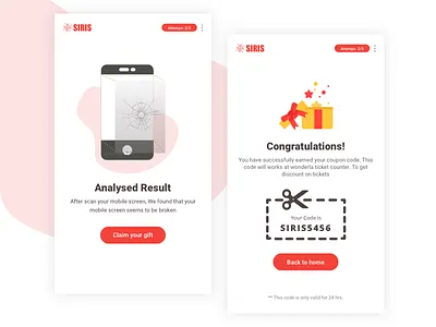 Mobile App Screen Analyser ai based product android app design broken screen data science design gift ios app design machine learning mobile mobile app mobile app design screen result siris sketch sketchapp sktechapp ui vector