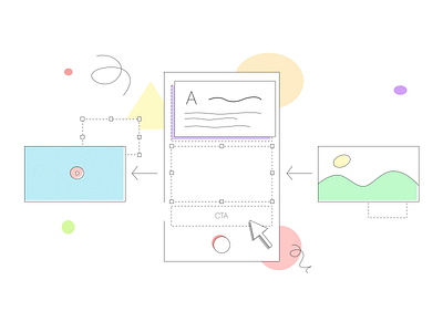 Wireframing design icons illustration ios iphone medium mobile sketch vector wireframe wireframes wireframing