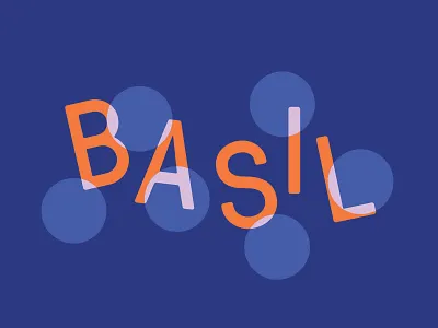 Basil logo logo design logotype print typography