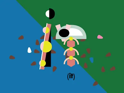 Let It Rain Part 2 colors concept daily type design digital design illustration lettering lettering art shapes typography